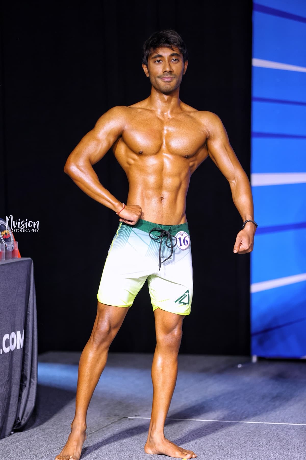 Shak competing at OCB Georgia Natural Legends, July 2026
